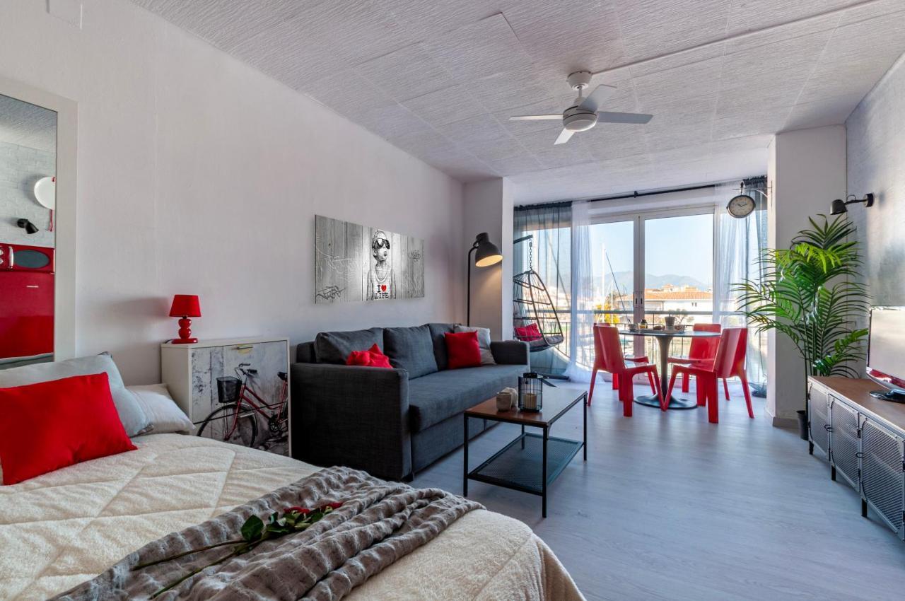 Estudio En 1ª Linea Con Vistas Al Puerto Deportivo By Insidehome إمبوريابرافا المظهر الخارجي الصورة