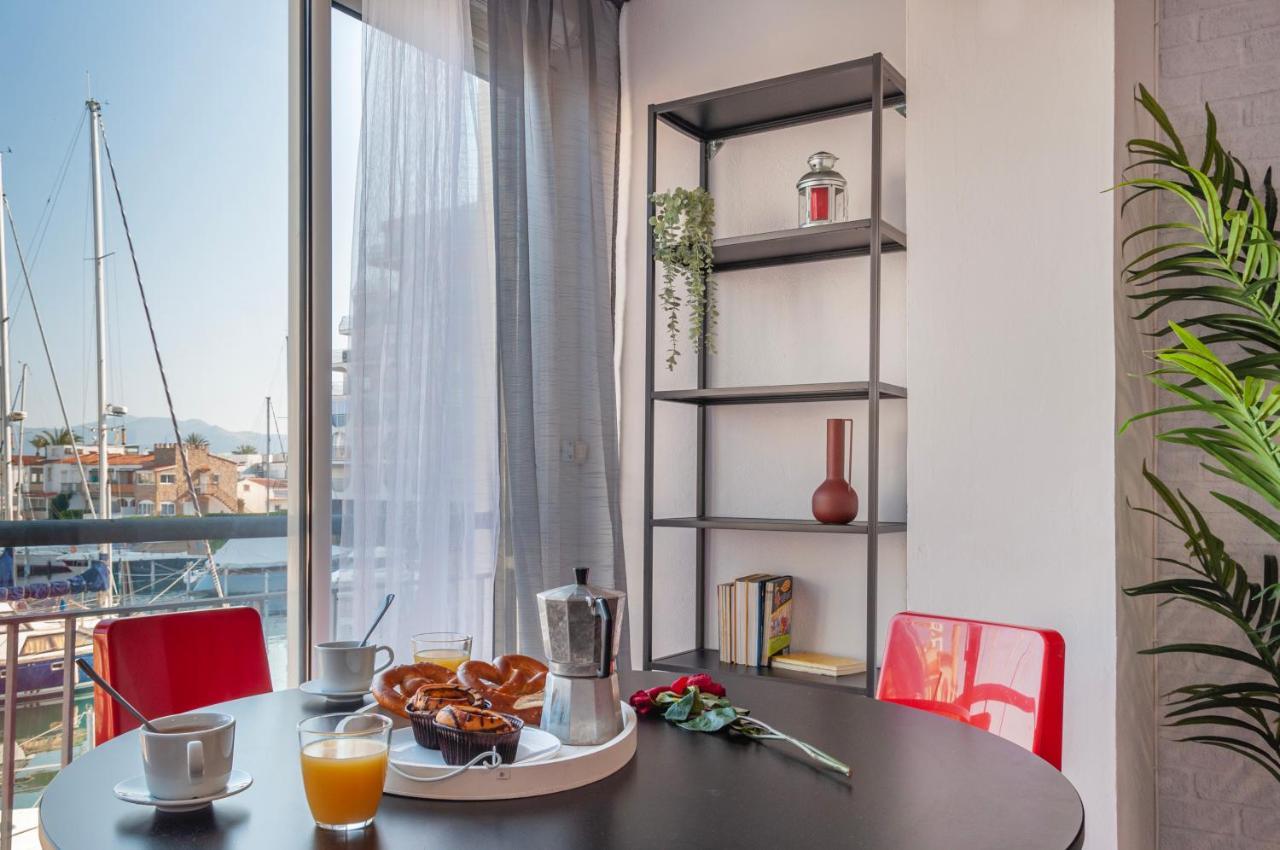 Estudio En 1ª Linea Con Vistas Al Puerto Deportivo By Insidehome إمبوريابرافا المظهر الخارجي الصورة