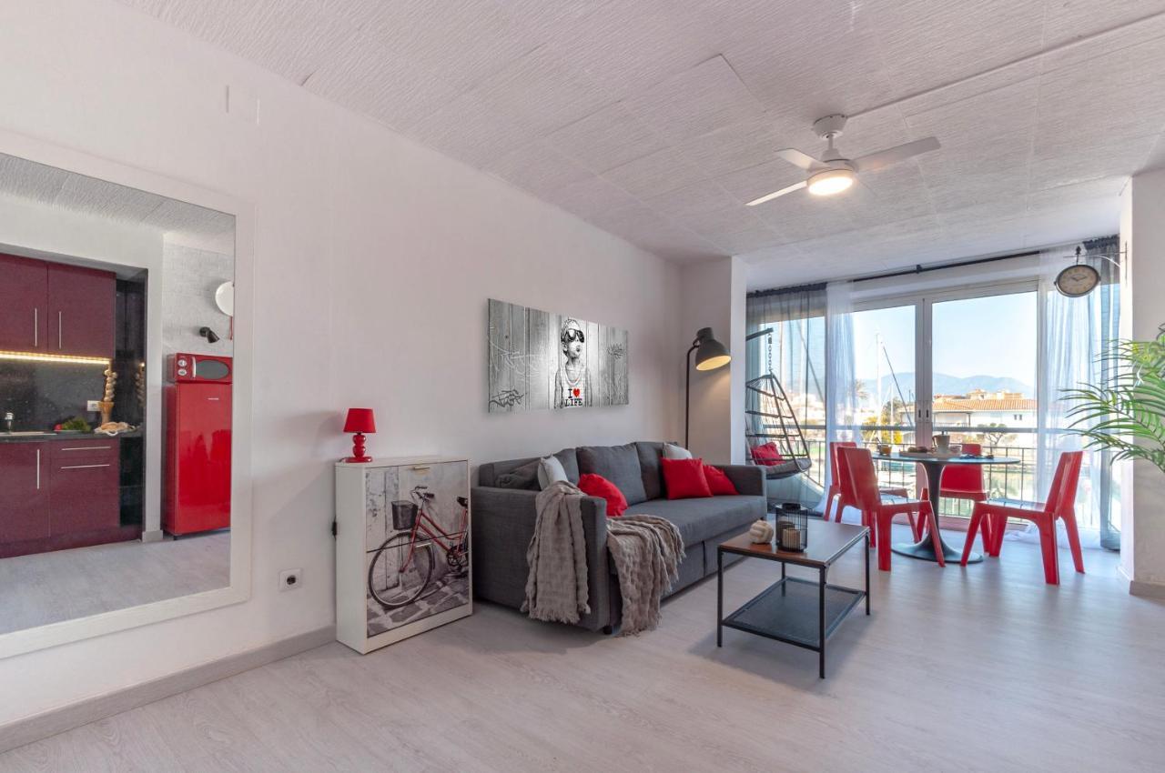 Estudio En 1ª Linea Con Vistas Al Puerto Deportivo By Insidehome إمبوريابرافا المظهر الخارجي الصورة