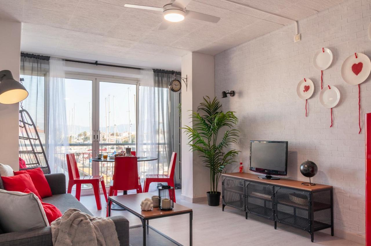 Estudio En 1ª Linea Con Vistas Al Puerto Deportivo By Insidehome إمبوريابرافا المظهر الخارجي الصورة